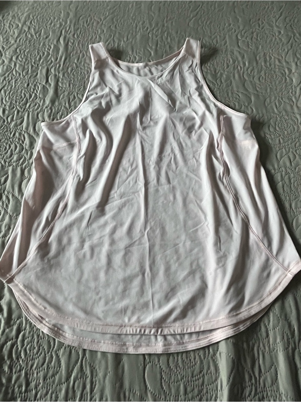 lululemon athletica Light Pink Sleeveless Athletic Tank. Sculpt Tank